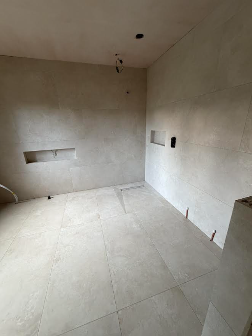 Bathroom renovation in progress