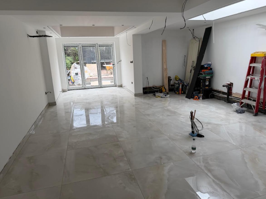 Kitchen renovation in progress