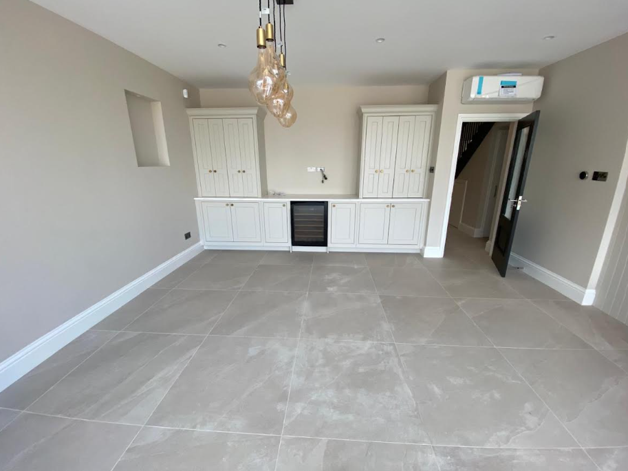 Modern kitchen and bathroom renovation