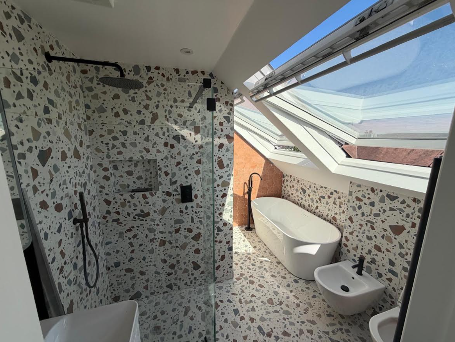 Finished bathroom tiling project — GT Tiles
